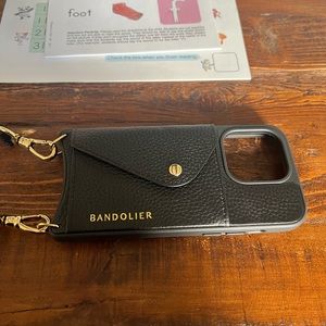 Bandolier Hailey cell phone wallet cross body for iPhone 14pro